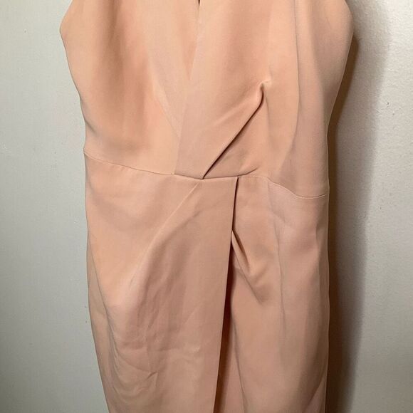 REISS Yuma Twist-Front Halter Dress - Picture 5 of 9